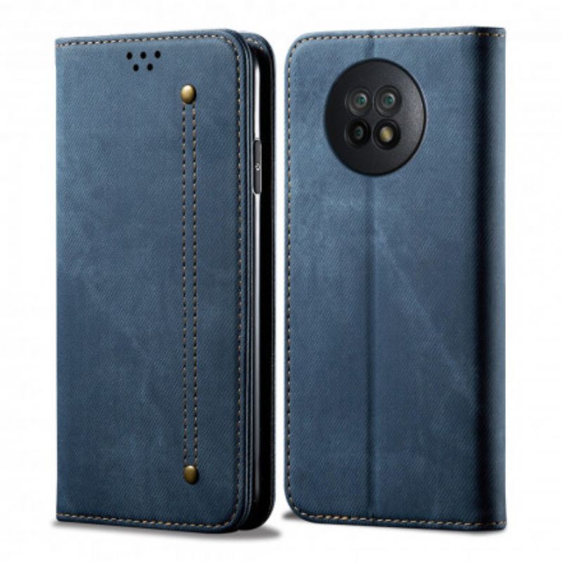 Cover Xiaomi Redmi Note 9 5G / 9T 5G Flip Cover Denimstof