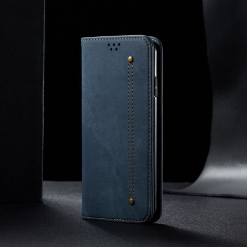 Cover Xiaomi Redmi Note 9 5G / 9T 5G Flip Cover Denimstof