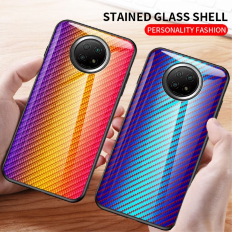 Cover Xiaomi Redmi Note 9 5G / 9T 5G Kulfiber Hærdet Glas