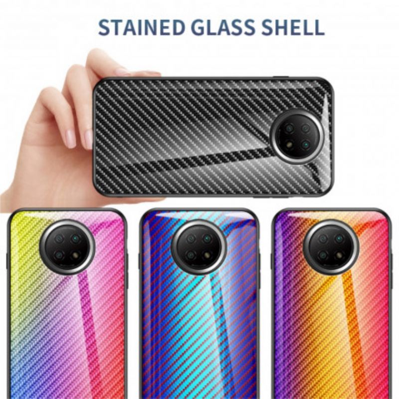 Cover Xiaomi Redmi Note 9 5G / 9T 5G Kulfiber Hærdet Glas