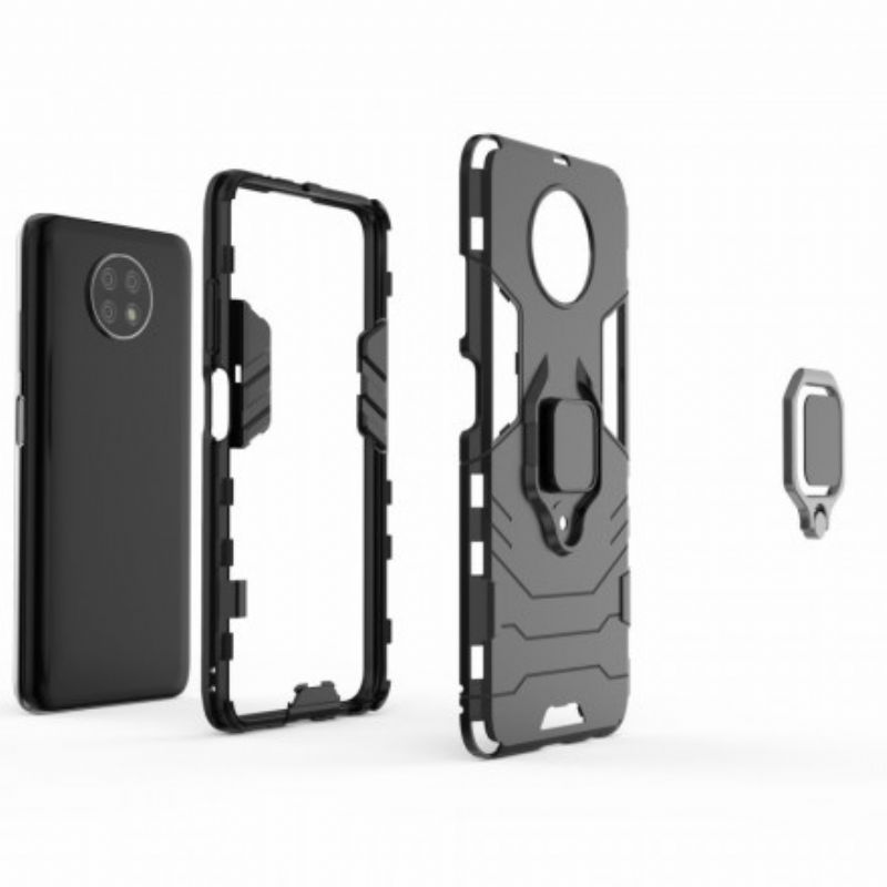 Cover Xiaomi Redmi Note 9 5G / 9T 5G Modstandsdygtig Ring