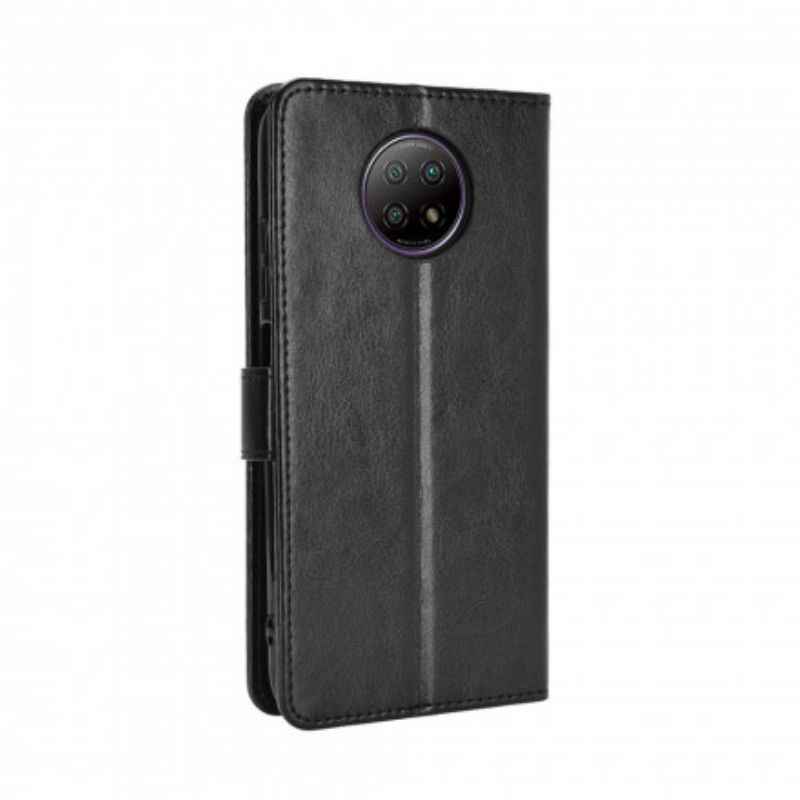 Flip Cover Xiaomi Redmi Note 9 5G / 9T 5G Flashy Imiteret Læder