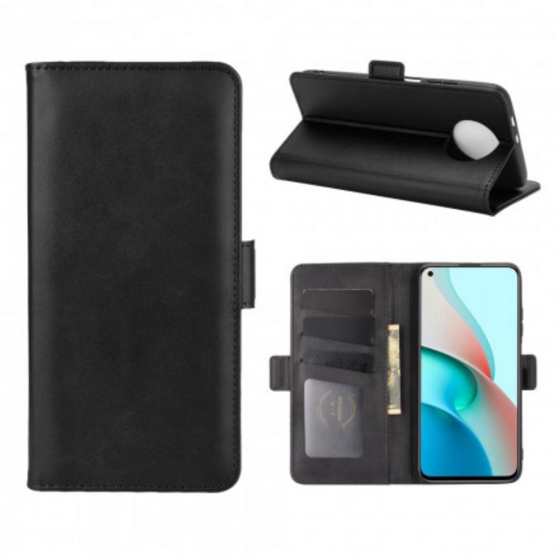 Flip Cover Xiaomi Redmi Note 9 5G / 9T 5G Læder Cover Dobbeltklap