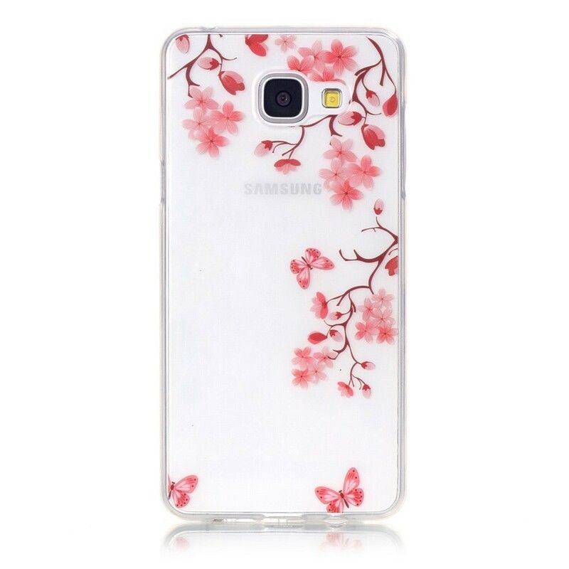 Cover Samsung Galaxy A3 2016 Blummeblomster