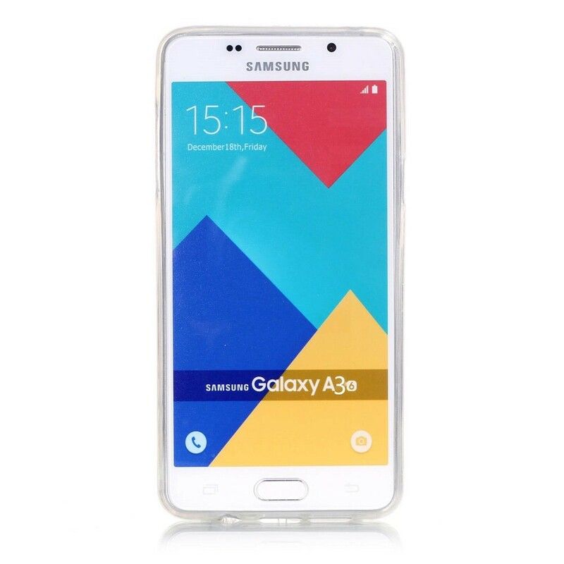 Cover Samsung Galaxy A3 2016 Blummeblomster