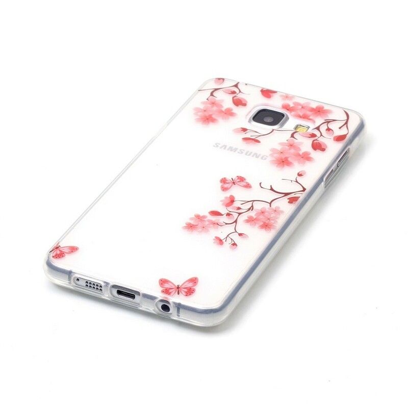 Cover Samsung Galaxy A3 2016 Blummeblomster