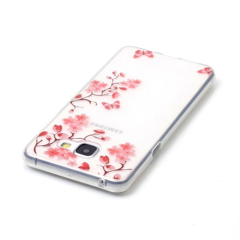 Cover Samsung Galaxy A3 2016 Blummeblomster