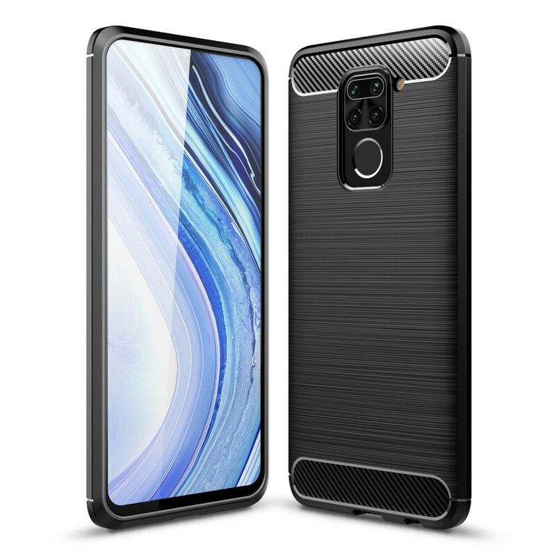 Cover Xiaomi Redmi Note 9 Børstet Kulfiber