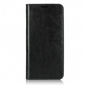 Cover Xiaomi Redmi Note 9 Flip Cover Ægte Læder