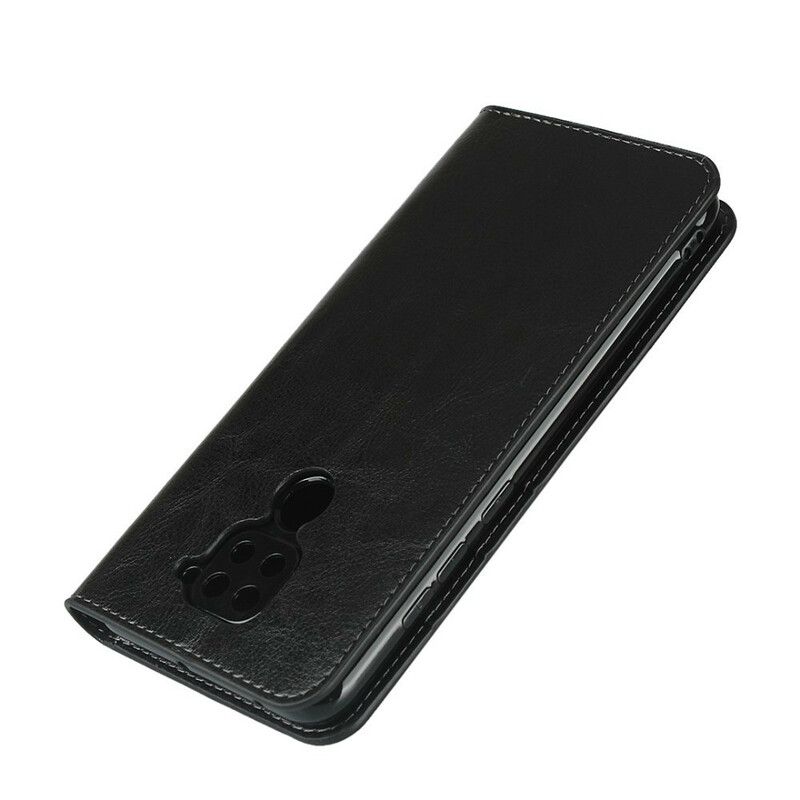 Cover Xiaomi Redmi Note 9 Flip Cover Ægte Læder