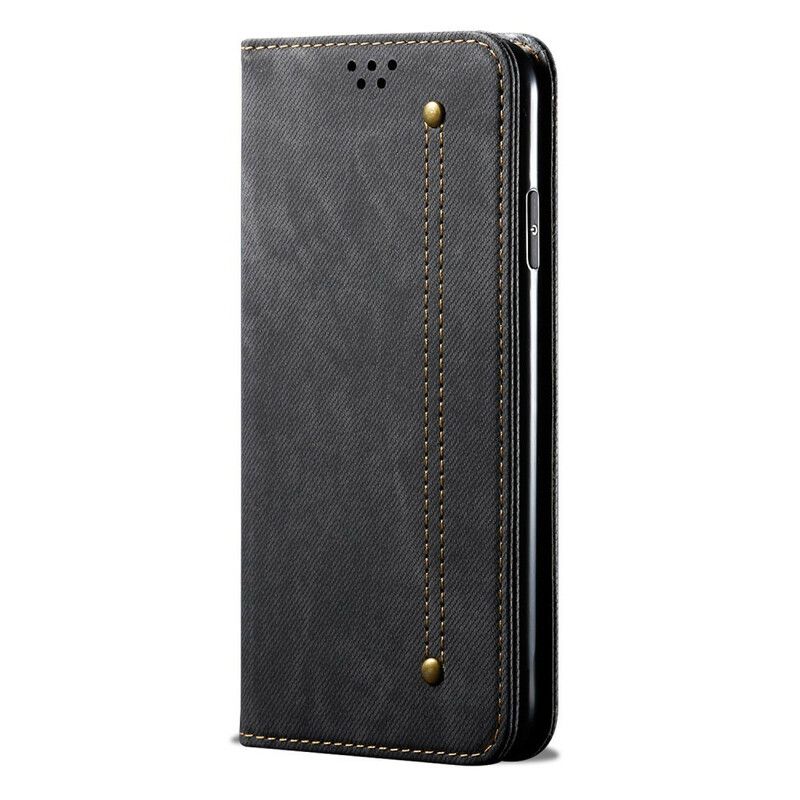 Cover Xiaomi Redmi Note 9 Flip Cover Denimstof