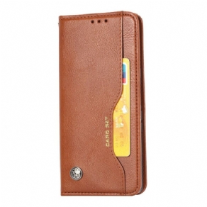 Cover Xiaomi Redmi Note 9 Flip Cover Faux Læder Kortholder