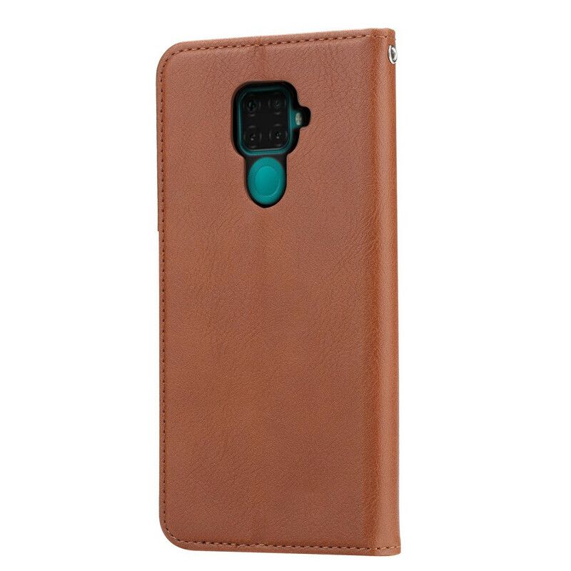 Cover Xiaomi Redmi Note 9 Flip Cover Faux Læder Kortholder