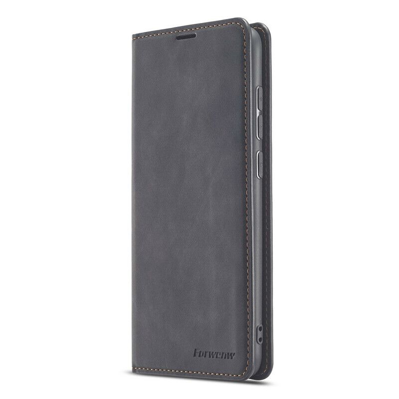 Cover Xiaomi Redmi Note 9 Flip Cover Lædereffekt Forwenw