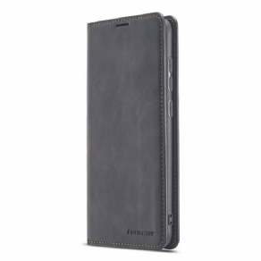 Cover Xiaomi Redmi Note 9 Flip Cover Lædereffekt Forwenw