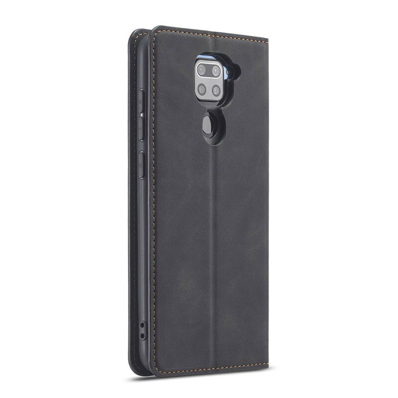 Cover Xiaomi Redmi Note 9 Flip Cover Lædereffekt Forwenw