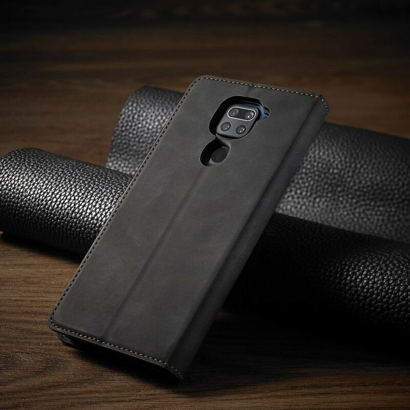 Cover Xiaomi Redmi Note 9 Flip Cover Lædereffekt Forwenw