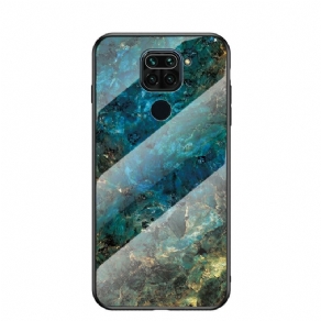 Cover Xiaomi Redmi Note 9 Premium Farver Hærdet Glas