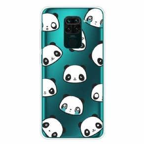 Cover Xiaomi Redmi Note 9 Sentimentale Pandaer