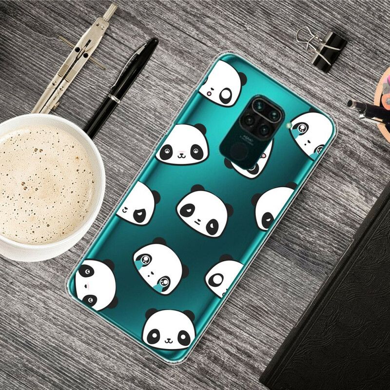 Cover Xiaomi Redmi Note 9 Sentimentale Pandaer