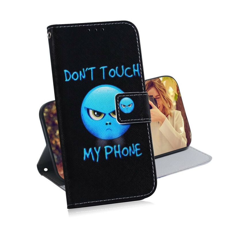 Flip Cover Xiaomi Redmi Note 9 Emoji-telefon