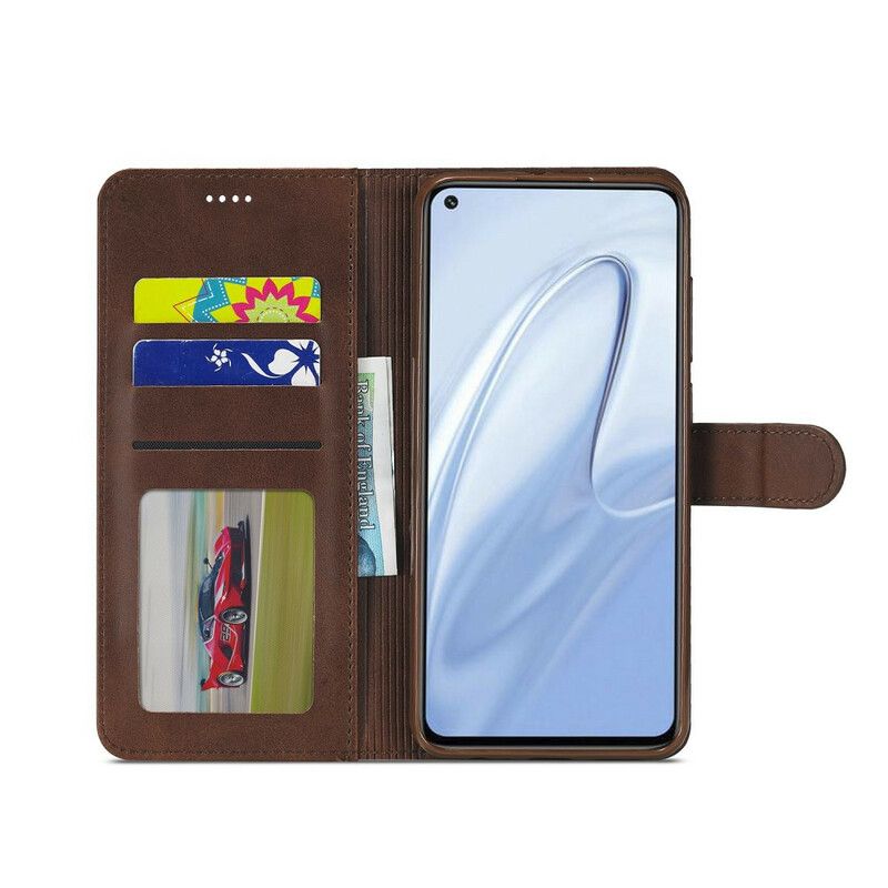 Flip Cover Xiaomi Redmi Note 9 Lc.imeeke Lædereffekt