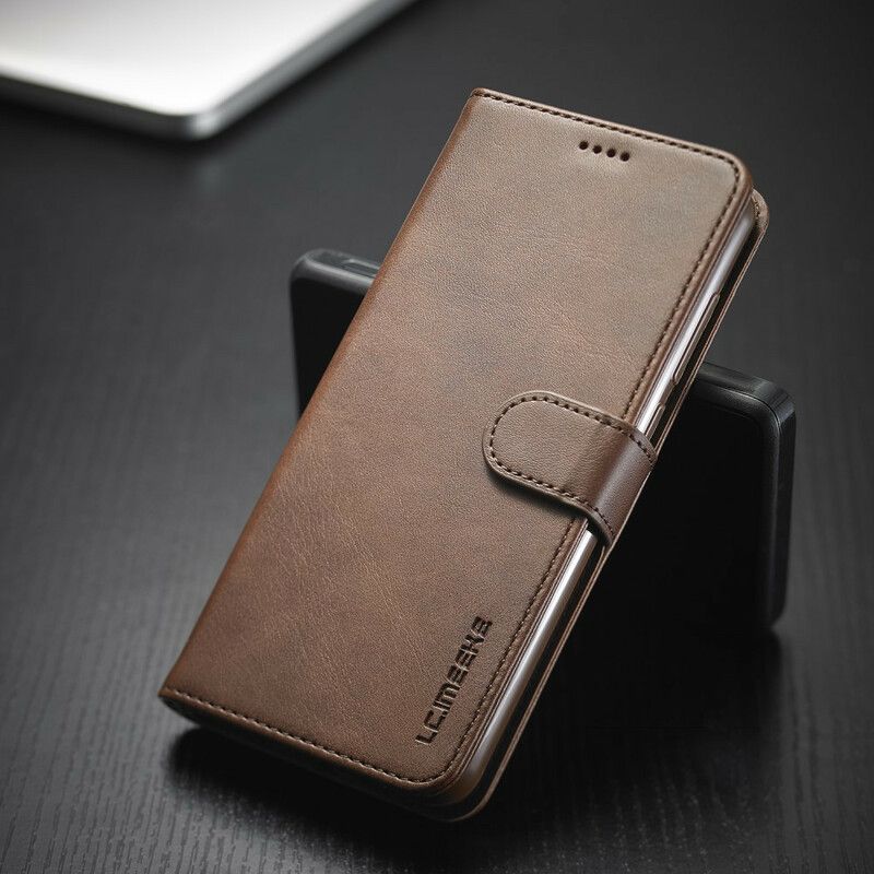 Flip Cover Xiaomi Redmi Note 9 Lc.imeeke Lædereffekt