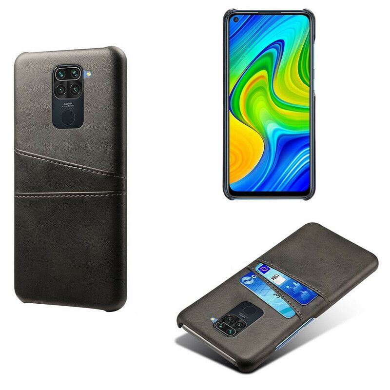 Mobilcover Xiaomi Redmi Note 9 Dobbelt Ksq-kortholder