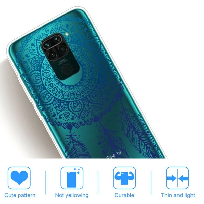 Mobilcover Xiaomi Redmi Note 9 Enkelt Blomstermandala