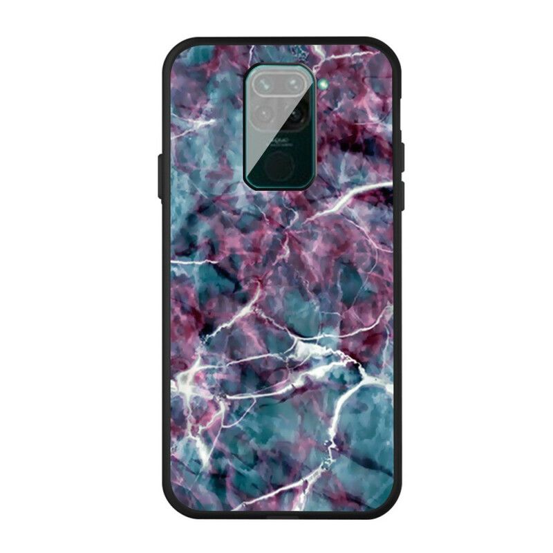 Mobilcover Xiaomi Redmi Note 9 Lilla Marmor