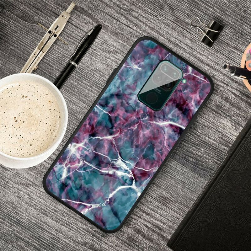 Mobilcover Xiaomi Redmi Note 9 Lilla Marmor