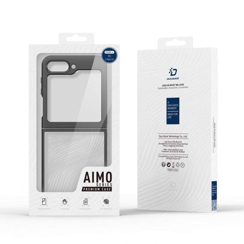 Cover Samsung Galaxy Z Flip 5 Aimo Serie Dux Ducis