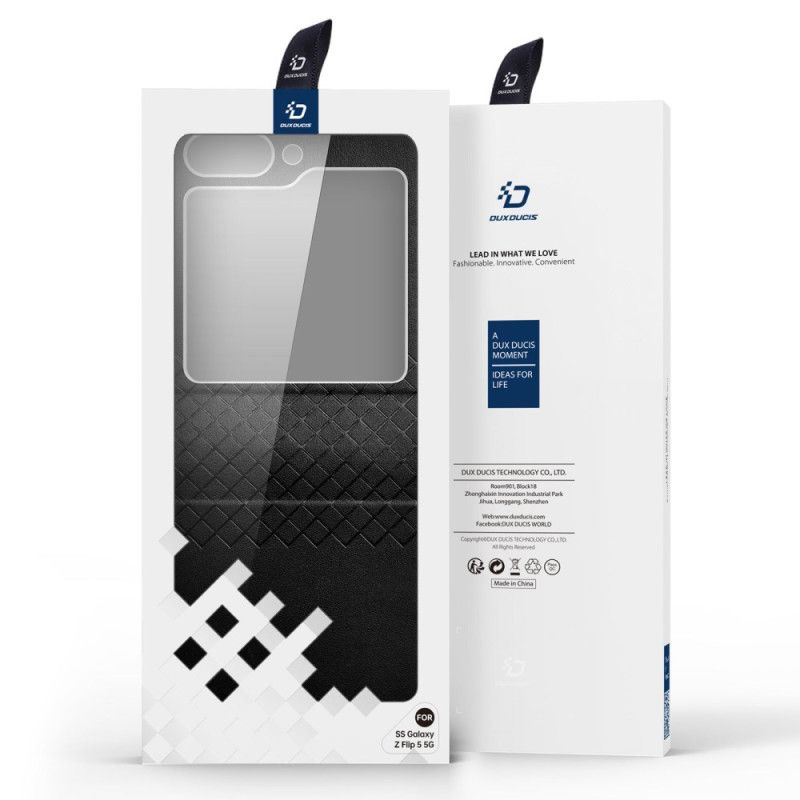 Cover Samsung Galaxy Z Flip 5 Bril-serien Dux Ducis