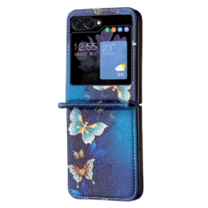 Cover Samsung Galaxy Z Flip 5 Sommerfugle