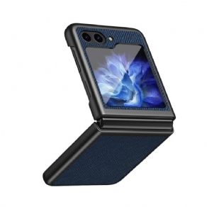 Cover Samsung Galaxy Z Flip 5 Vævet Kunstlæder