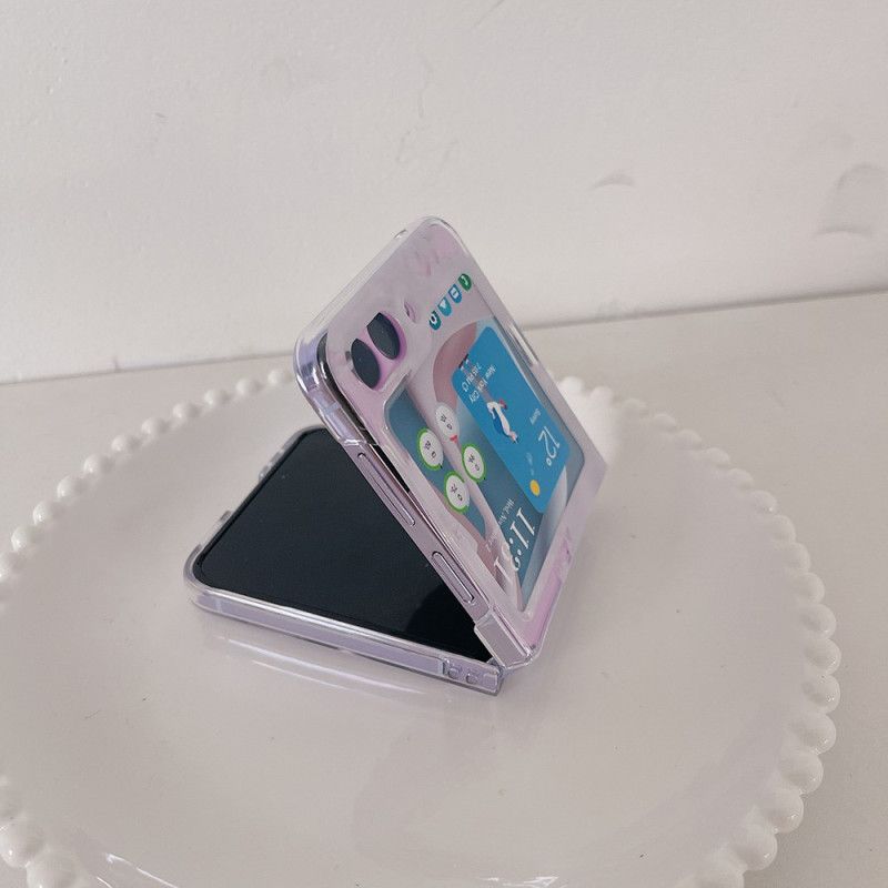 Cover Til Samsung Galaxy Z Flip 5 Gennemsigtig Himmel