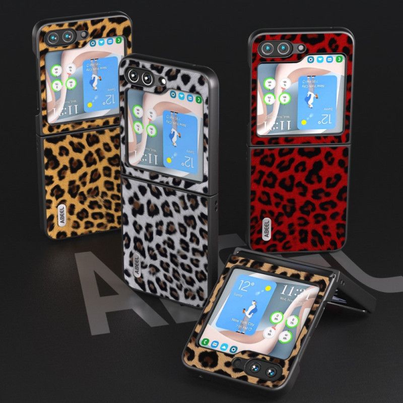 Cover Til Samsung Galaxy Z Flip 5 Leopard Abeel