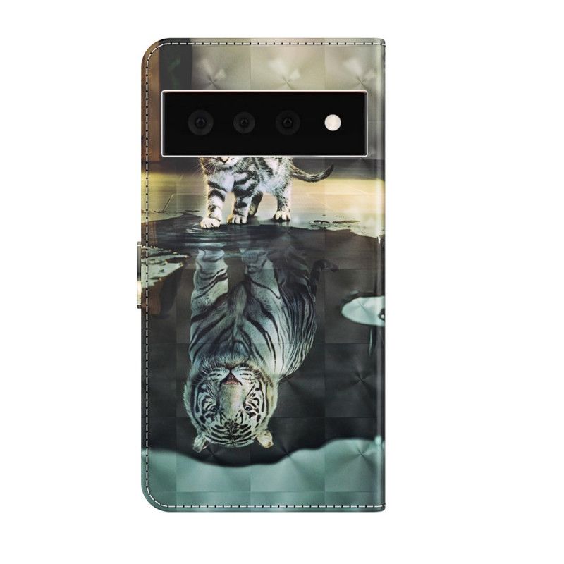 Flip Cover Google Pixel 6 Pro Ernest Og Refleksion