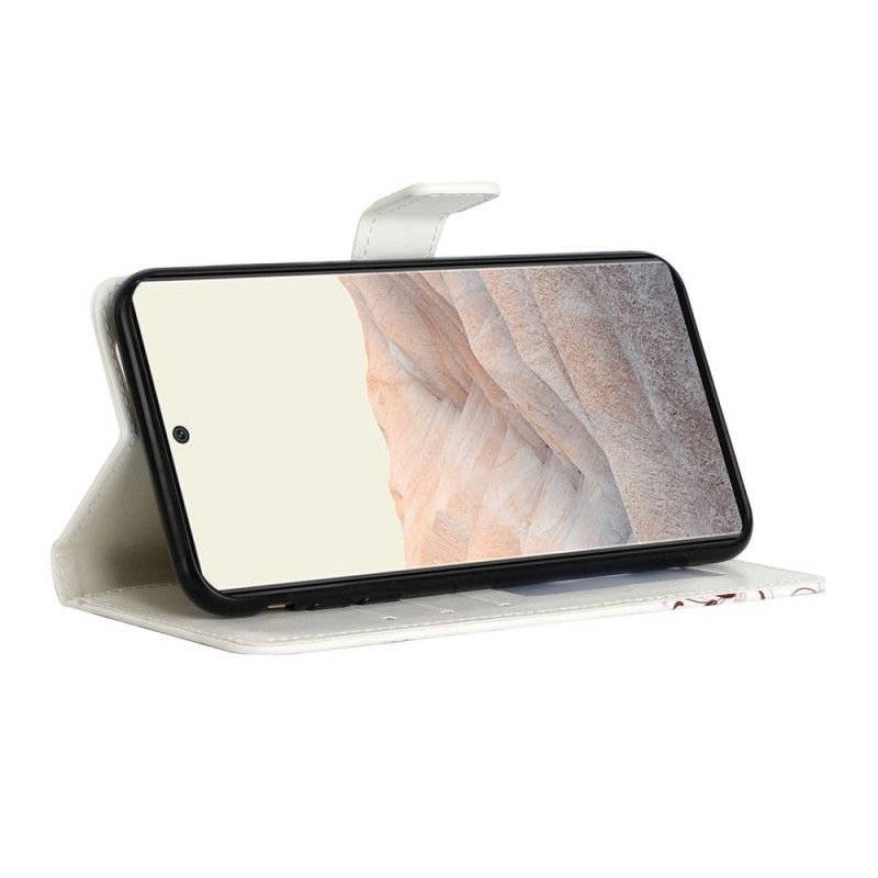 Flip Cover Google Pixel 6 Pro Flyvende Sommerfugle