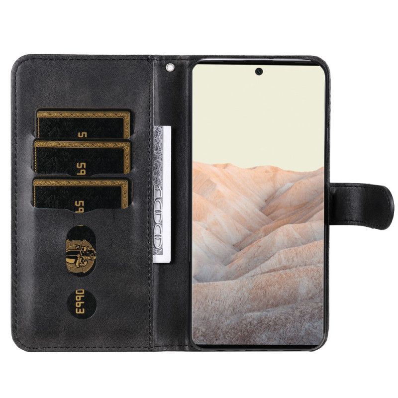 Flip Cover Google Pixel 6 Pro Vintage Pung