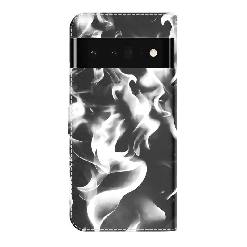 Læder Cover Google Pixel 6 Pro Abstrakt Mønster