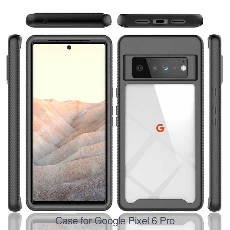 Mobilcover Google Pixel 6 Pro Hybrid Affasede Kanter