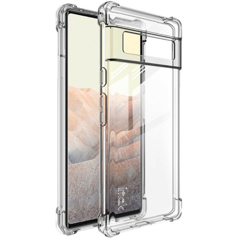 Mobilcover Google Pixel 6 Pro Transparent Silkeblød Imak