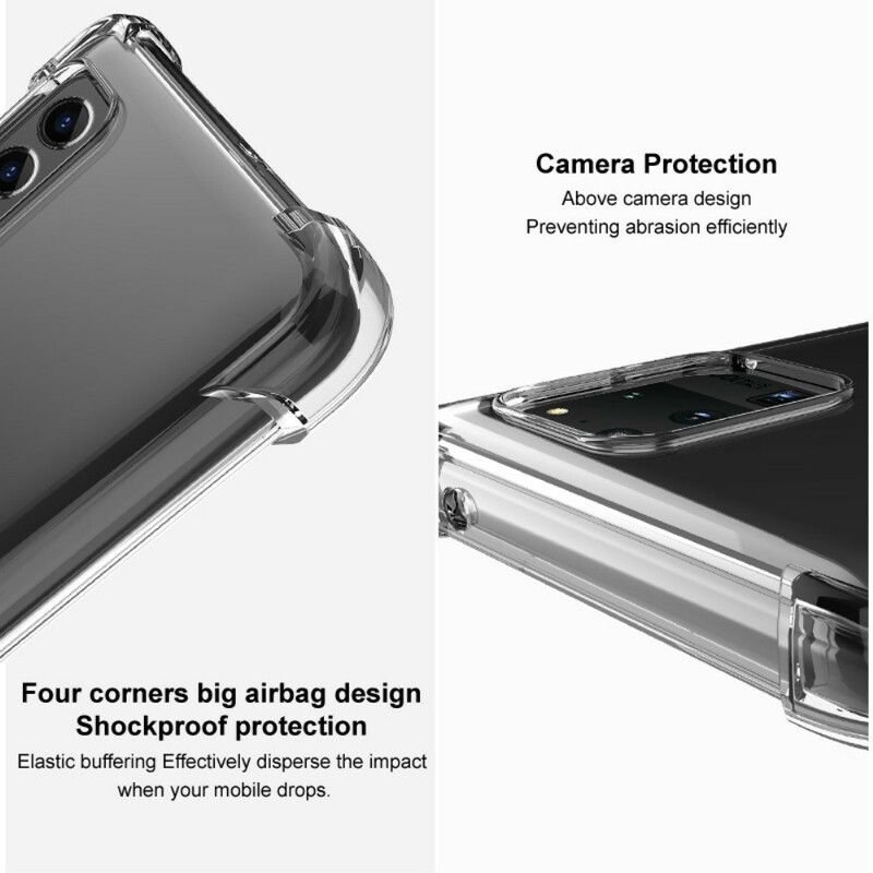 Mobilcover Google Pixel 6 Pro Transparent Silkeblød Imak