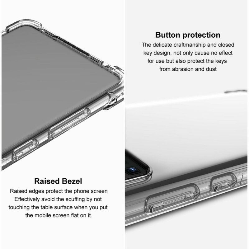 Mobilcover Google Pixel 6 Pro Transparent Silkeblød Imak