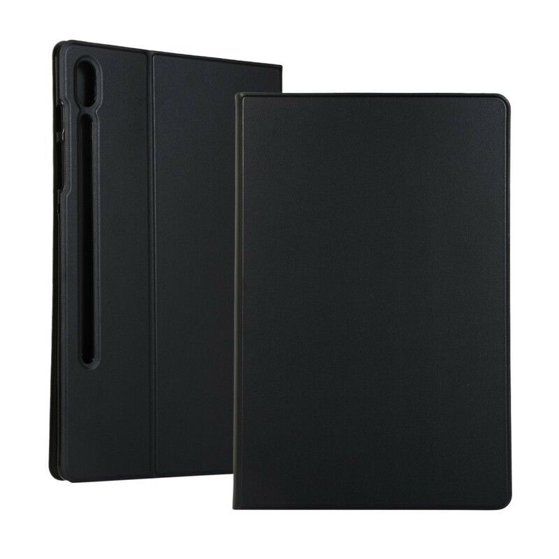 Case Samsung Galaxy Tab S7 Plus / Tab S8 Plus Imiteret Læder