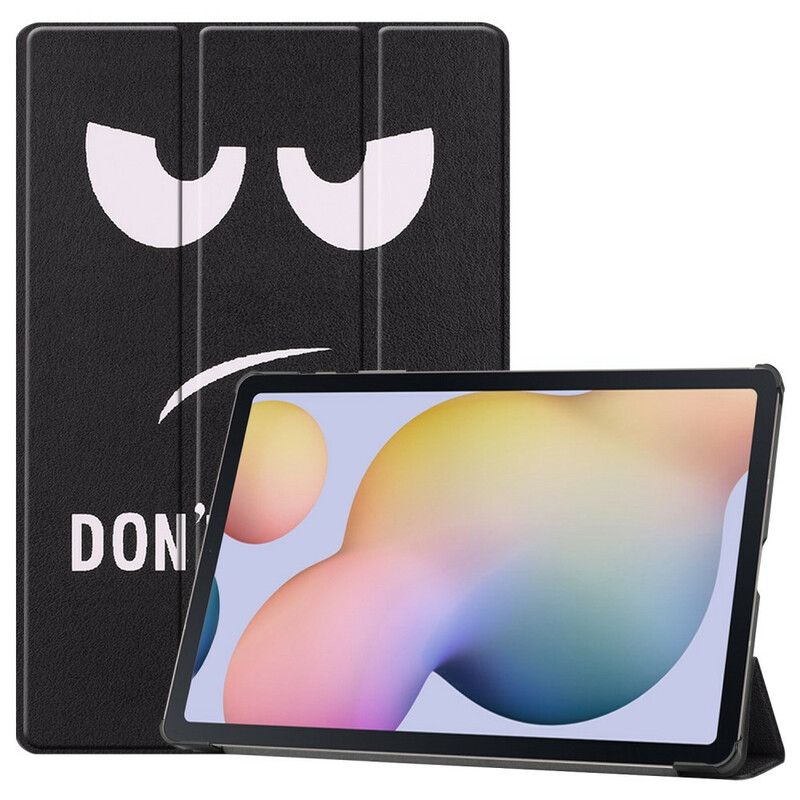 Cover Samsung Galaxy Tab S7 Plus / Tab S8 Plus Forbedret Don't Touch Me