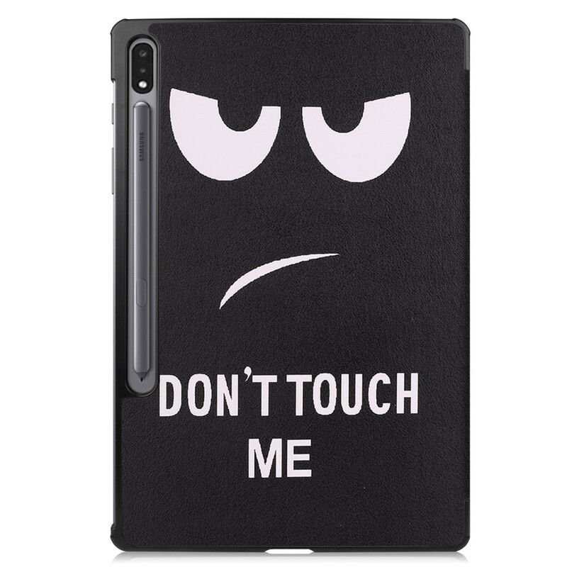 Cover Samsung Galaxy Tab S7 Plus / Tab S8 Plus Forbedret Don't Touch Me