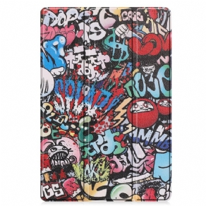 Cover Samsung Galaxy Tab S7 Plus / Tab S8 Plus Forbedret Graffiti