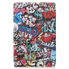 Cover Samsung Galaxy Tab S7 Plus / Tab S8 Plus Graffiti Blyantholder